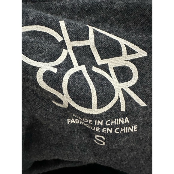 NWT CHASER Revolve Breck Neon Skull Pullover Top Sweatshirt - Sz Small - Picture 4 of 5